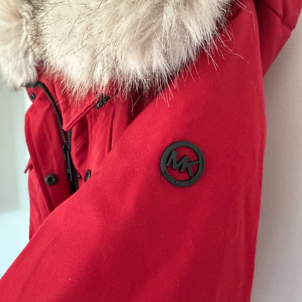 MICHAEL KORS WINTER COAT W/ FUR TRIM  ✨ Size M ✨ - Picture 13 of 13